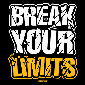 Break Your Limits - Torba Na Zakupy Czarna