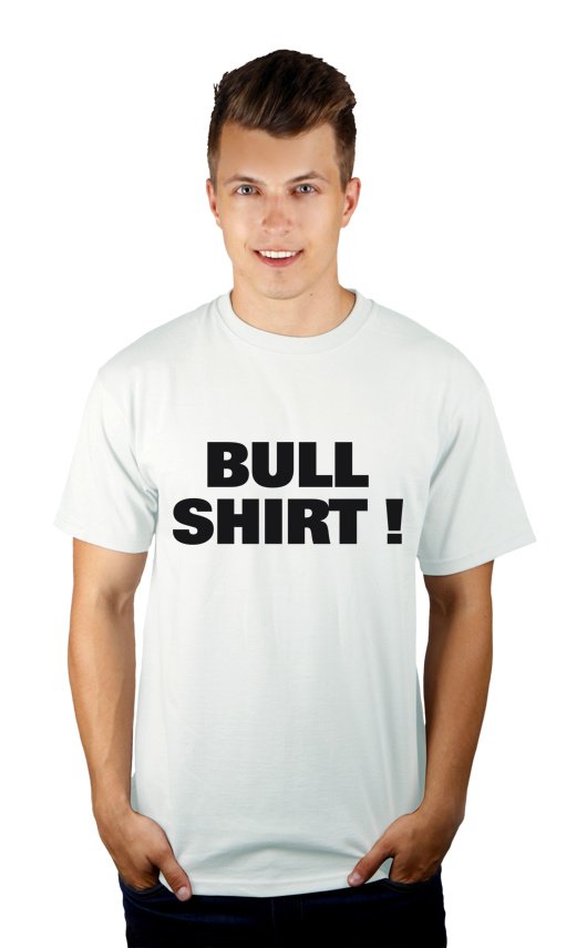 Bull Shirt - Męska Koszulka Biała