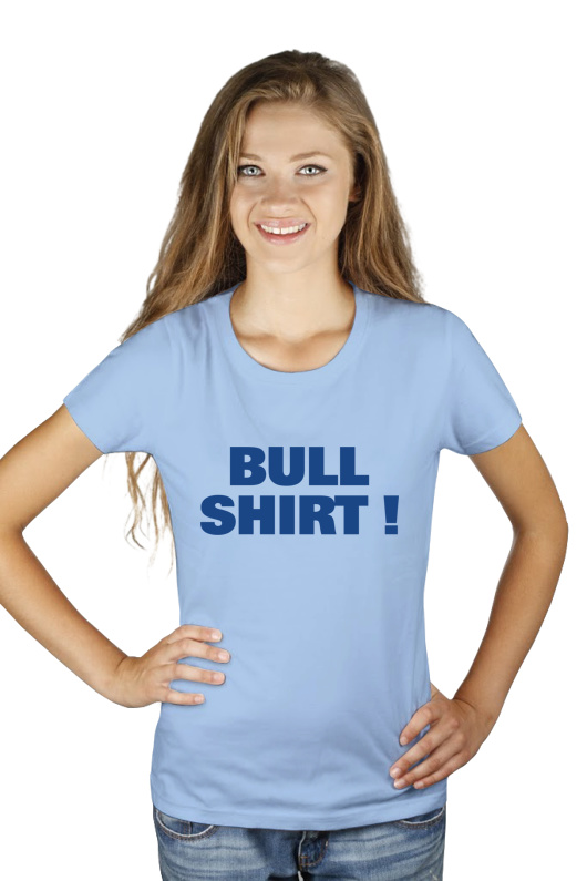 Bull Shirt - Damska Koszulka Błękitna