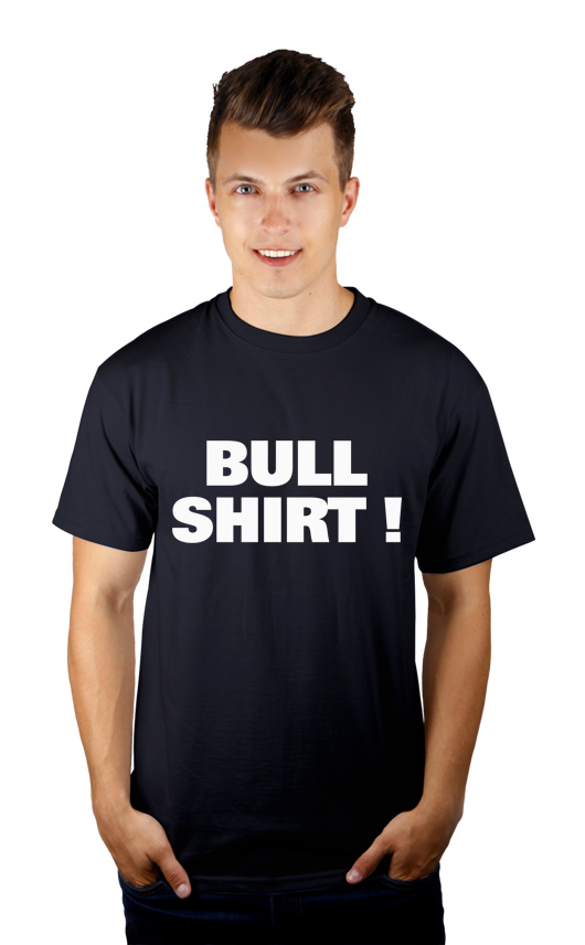 Bull Shirt - Męska Koszulka Ciemnogranatowa