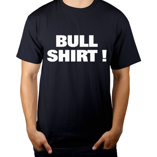Bull Shirt - Męska Koszulka Ciemnogranatowa