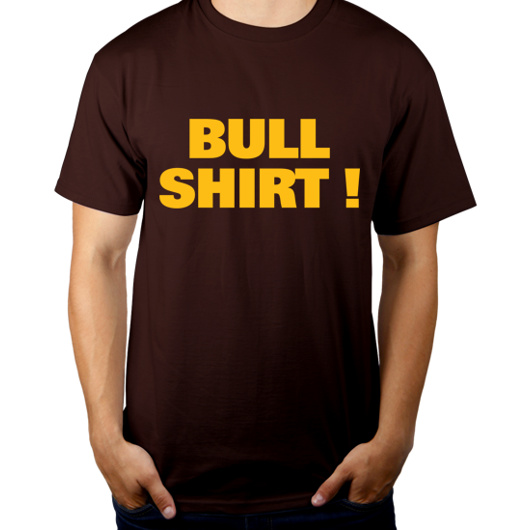 Bull Shirt - Męska Koszulka Czekoladowa