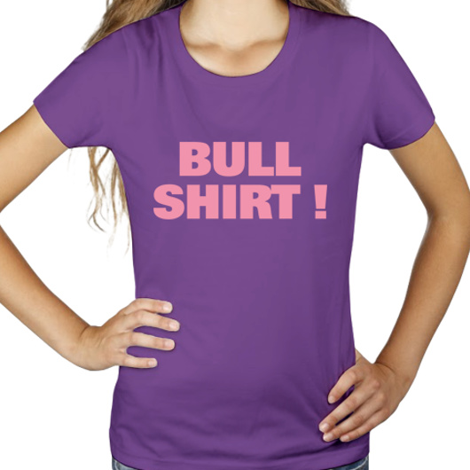 Bull Shirt - Damska Koszulka Fioletowa