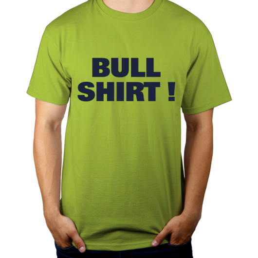 Bull Shirt - Męska Koszulka Jasno Zielona