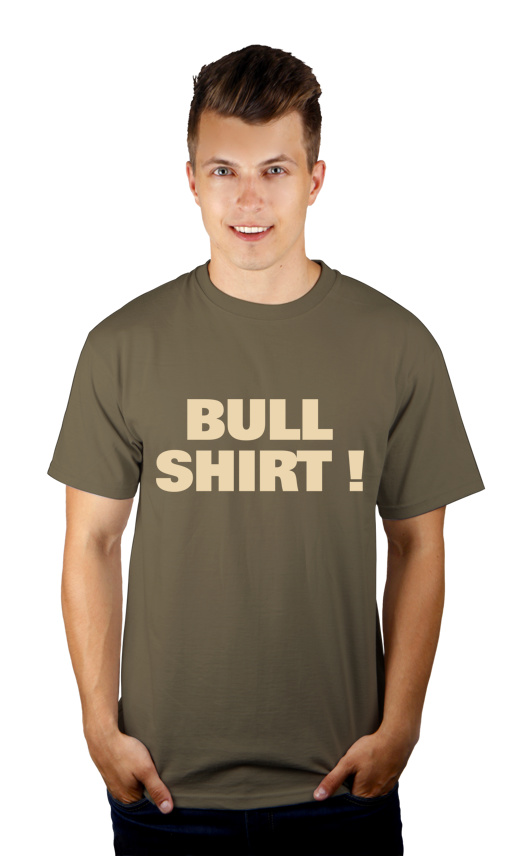 Bull Shirt - Męska Koszulka Khaki