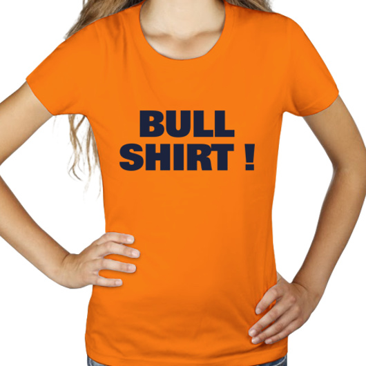 Bull Shirt - Damska Koszulka Pomarańczowa