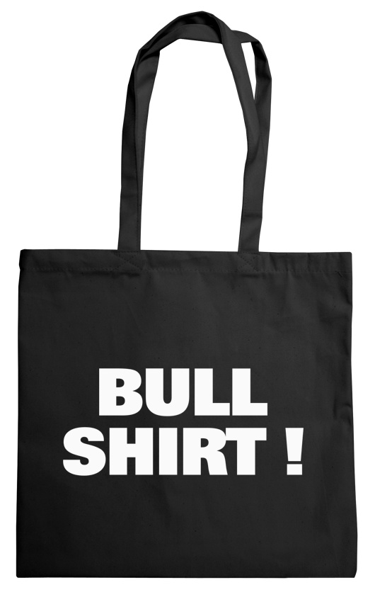 Bull Shirt - Torba Na Zakupy Czarna