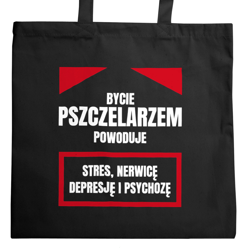 Bycie Pszczelarzem - Torba Na Zakupy Czarna