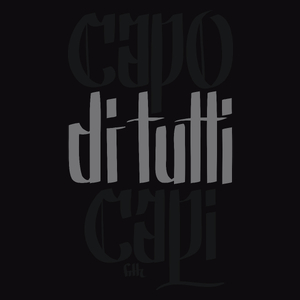 Capo Di Tutti Capi - Męska Bluza z kapturem Czarna