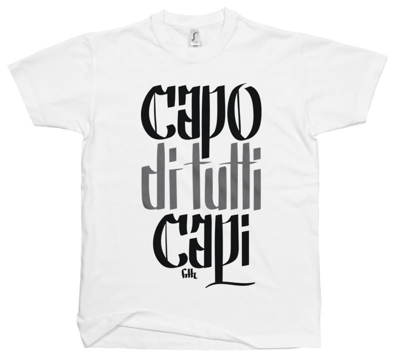 Capo Di Tutti Capi - Męska Koszulka Biała