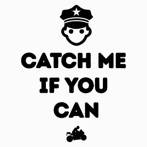 Catch Me If You Can - Poduszka Biała