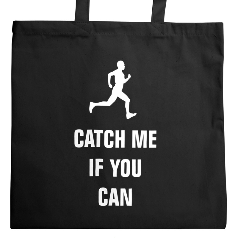 Catch Me If You Can - Runner - Torba Na Zakupy Czarna