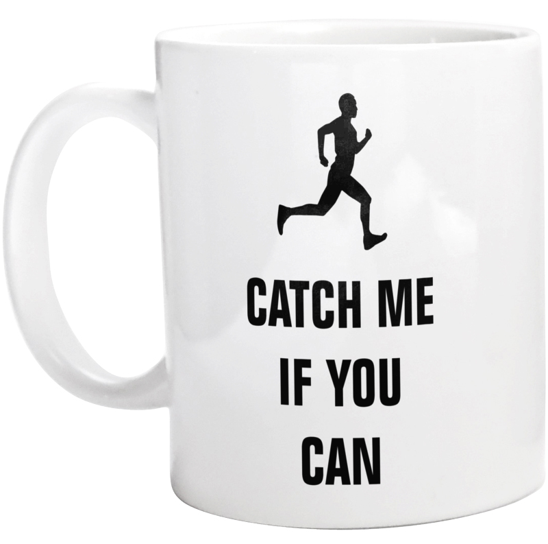 Catch Me If You Can - Runner - Kubek Biały