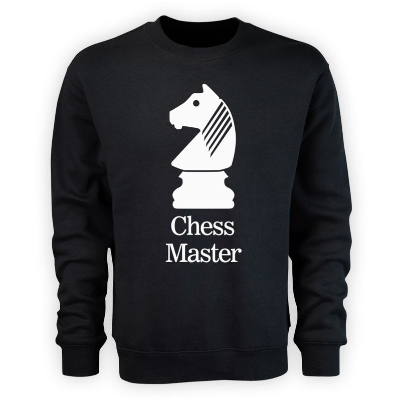 Chess Master - Męska Bluza Czarna