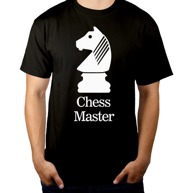 Chess Master - Męska Koszulka Czarna