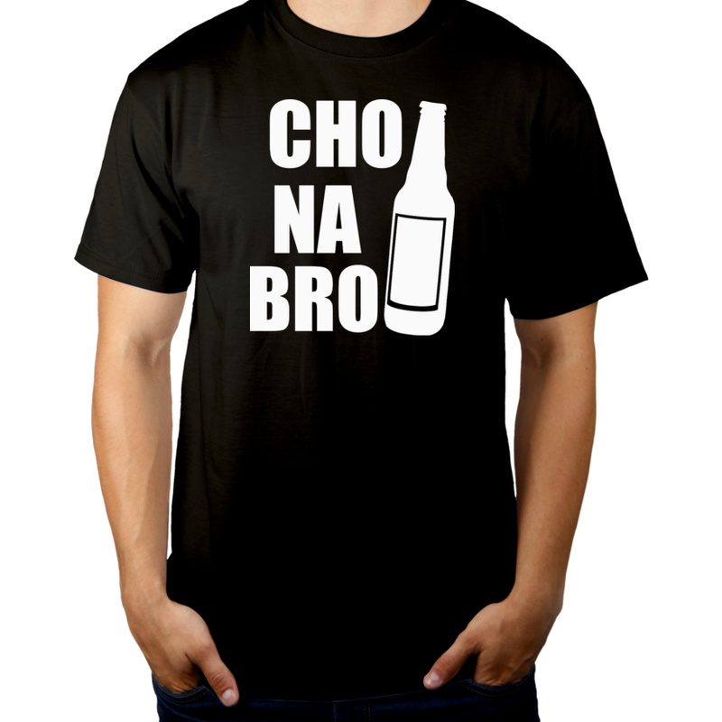 Cho Na Bro - Męska Koszulka Czarna