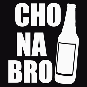 Cho Na Bro - Męska Koszulka Czarna