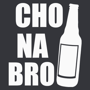 Cho Na Bro - Męska Koszulka Szara