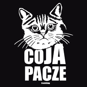 Co Ja Pacze - Męska Koszulka Czarna