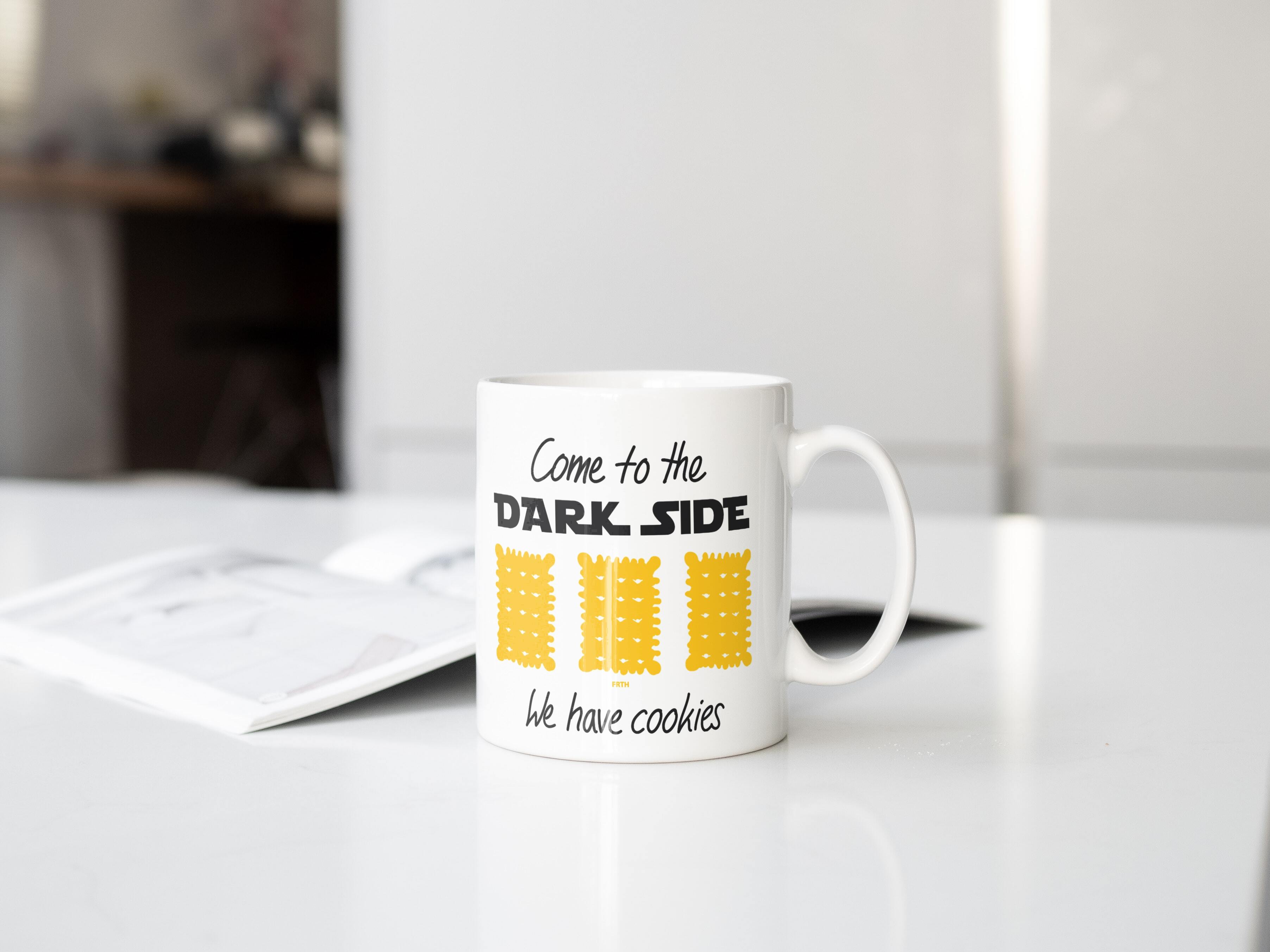 Come To The Dark Side We Have Cookies - Kubek Biały