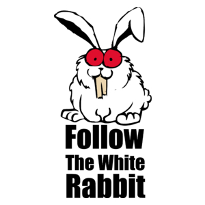 Crazy Bunny - Królik - Kubek Biały