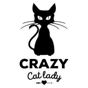 Crazy Cat Lady - Kubek Biały