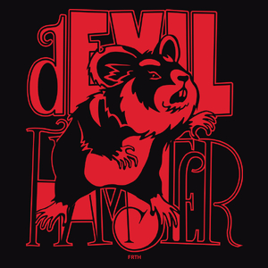 Devil Hamster - Męska Bluza Czarna