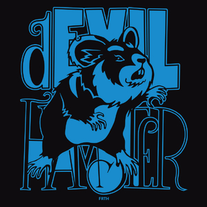 Devil Hamster - Męska Koszulka Czarna