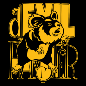 Devil Hamster - Torba Na Zakupy Czarna
