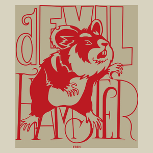 Devil Hamster - Torba Na Zakupy Natural