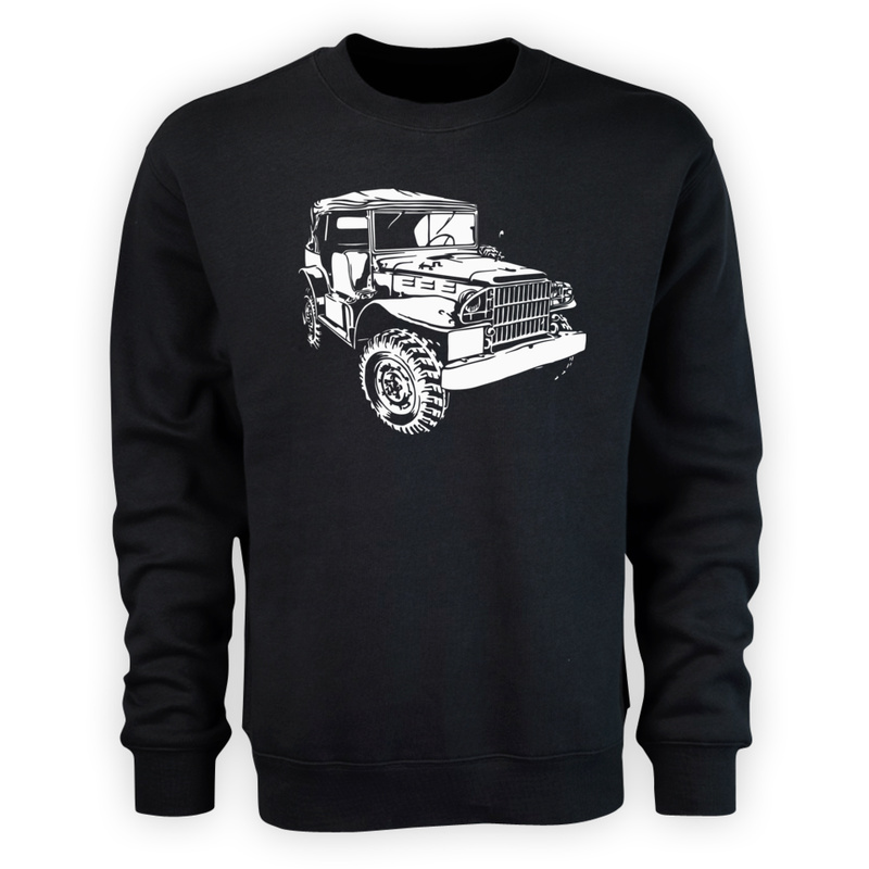 Dodge Prestone Jeep - Męska Bluza Czarna