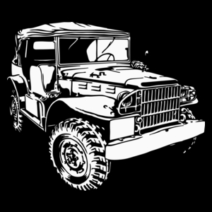 Dodge Prestone Jeep - Torba Na Zakupy Czarna
