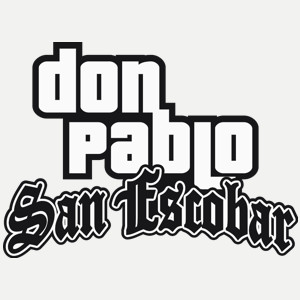 Don Pablo San Escobar - Damska Koszulka Biała