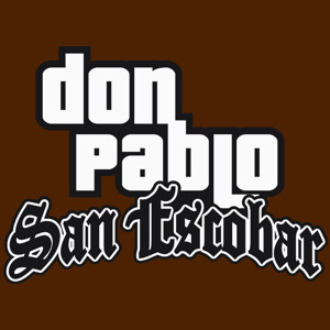 Don Pablo San Escobar - Damska Koszulka Czekoladowa