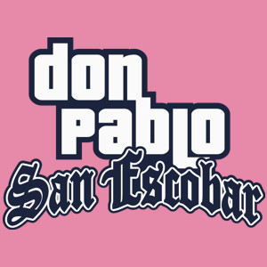 Don Pablo San Escobar - Damska Koszulka Różowa