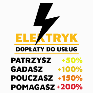Dopłaty Do Usług Elektryk - Poduszka Biała