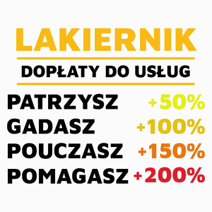 Dopłaty Do Usług Lakiernik - Poduszka Biała