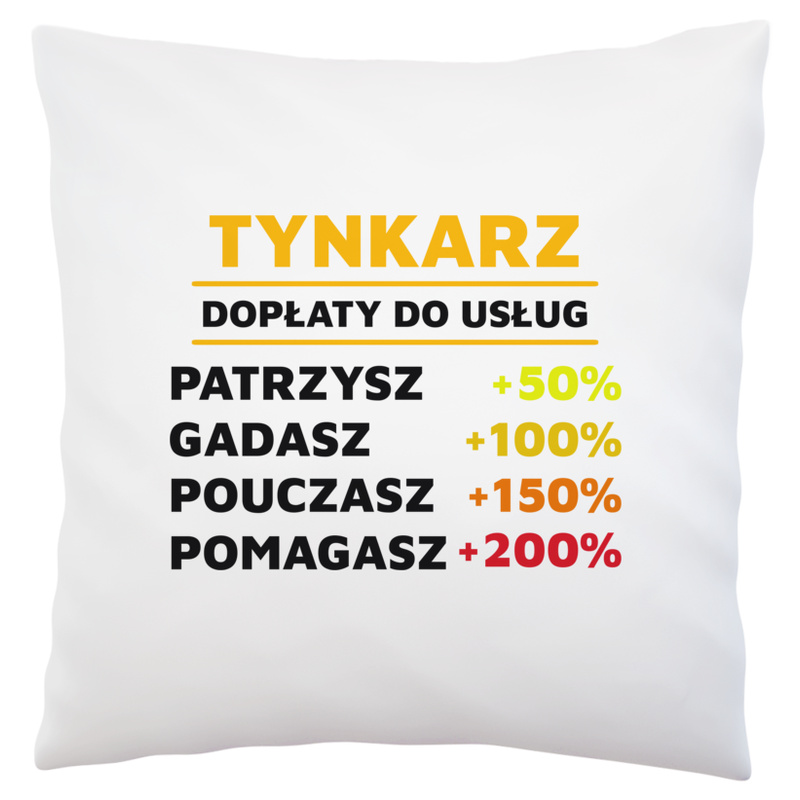 Dopłaty Do Usług Tynkarz - Poduszka Biała