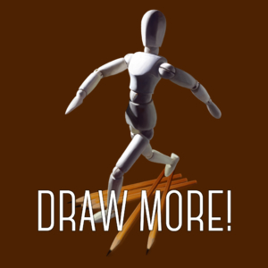 Draw more! - Damska Koszulka Czekoladowa