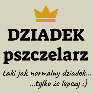 Dziadek Pszczelarz Lepszy - Torba Na Zakupy Natural