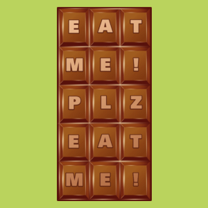 Eat Me! Plz Eat Me! - Damska Koszulka Jasno Zielona