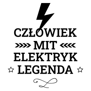 Elektryk Mit Legenda Człowiek - Kubek Biały