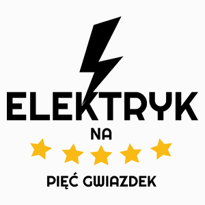 Elektryk Na 5 Gwiazdek - Poduszka Biała