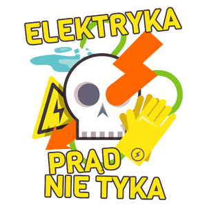 Elektryka Prąd Nie Tyka - Kubek Biały