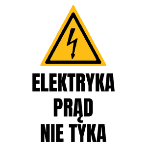 Elektryka Prąd Nie Tyka - Kubek Biały
