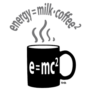 Energy = Milk * Coffee ^ 2 - Kubek Biały