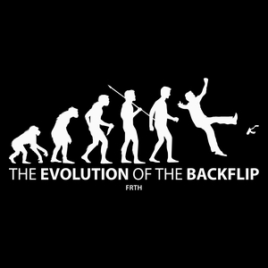 Evolution Of The Backflip - Torba Na Zakupy Czarna