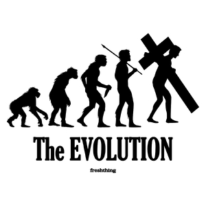 Ewolucja do krzyża - Kubek Biały