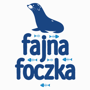 Fajna Foczka - Poduszka Biała