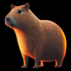Fajna kapibara urocza - Torba Na Zakupy Czarna